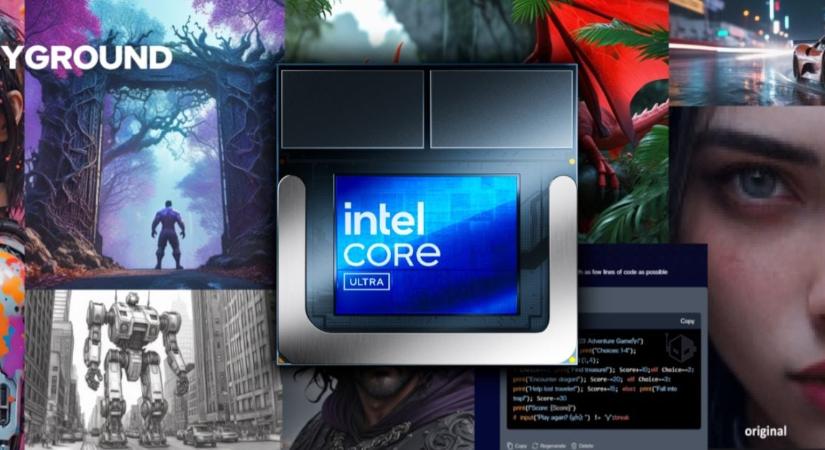 Tovább fejlődik az Intel AI játszótere: Új generatív AI modellek, képszerkesztés promptokkal, plusz számos egyéb újítás is jött