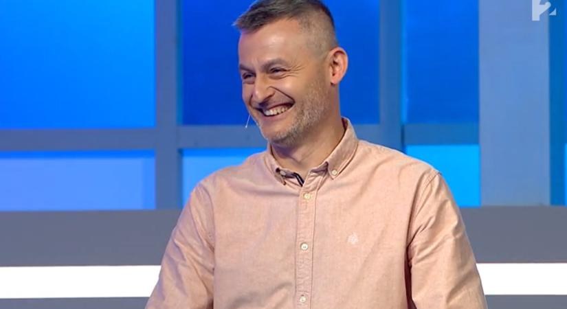 Az RTL betelefonálós játékait vezette: a 48 éves Szakál Mikire rá se ismerni
