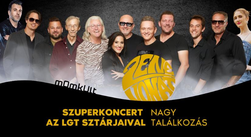 Zenevonat érkezik a MOMKult vágányra