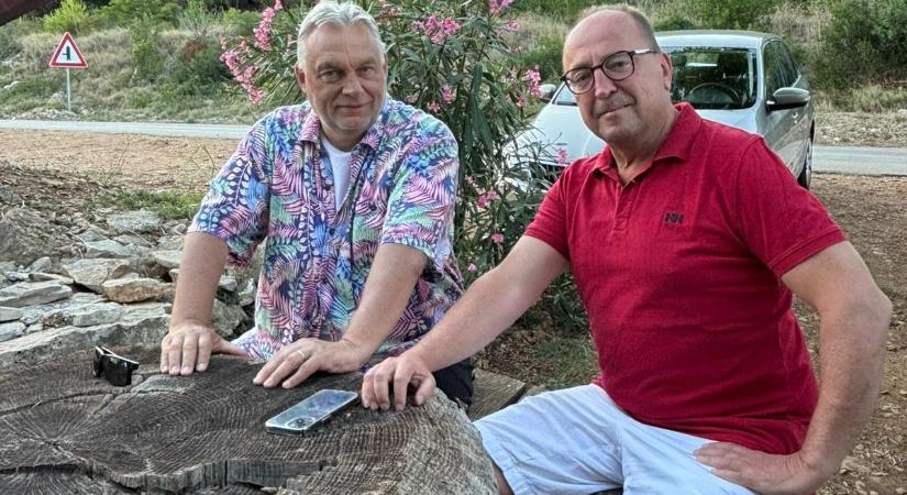 Németh Zsolt is meglátogatta Orbán Viktort az Adrián