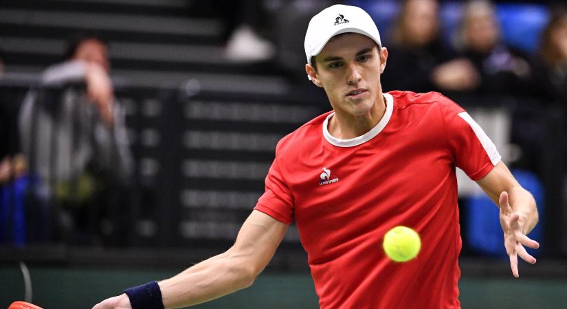 Nem csak ellenfelével, önmagával is küzdött Piros Zsombor a US Openen