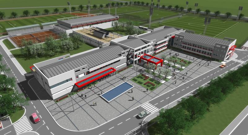 A Labdarúgás Háza épül Szabadkán, a Palicsra vezető úton