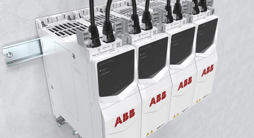 Az ABB piacra dobja a teljesítményre, csatlakoztathatóságra és kiberbiztonságra tervezett új generációs gépipari hajtását