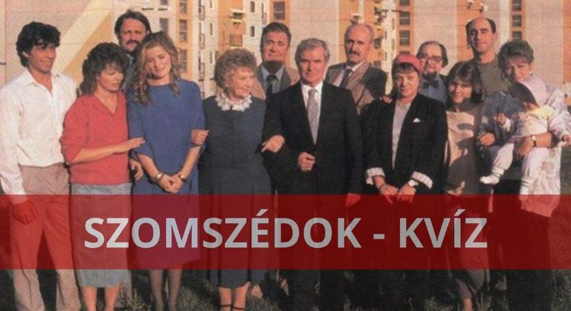 Szomszédok-kvíz feketeöves rajongóknak – Még a legelvetemültebbek is elvéreznek!