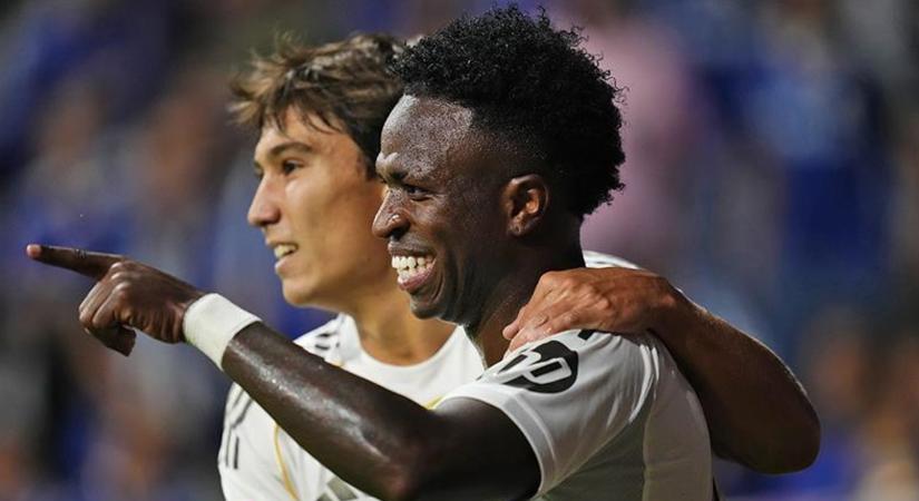 Xabi Alonso nem beszélt mellé: ezért nem kezdett a Real Madridban Vinícius Jr.