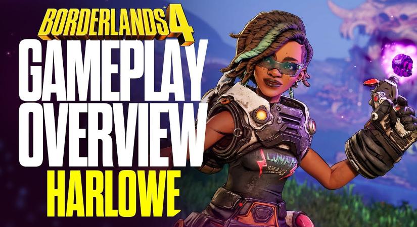Bemutatkozott a Borderlands 4 utolsó Vault Huntere, Harlowe