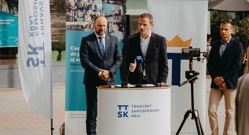 Nagyszombat megye elindította az integrált közlekedést