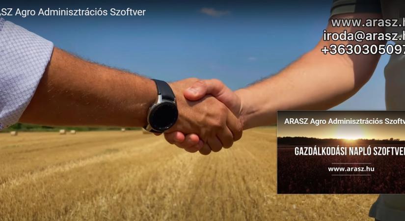 ARASZ Gazdálkodási Napló és Farm menedzsment!
