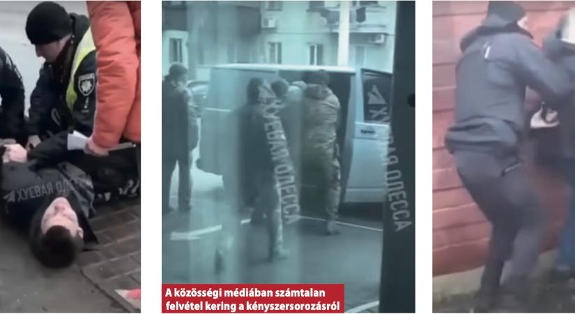 Rettegésben élnek az ukrán fiatalok: bárkit visznek, ahogy kilép az utcára