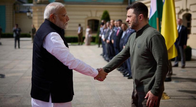 India nem választ oldalt: Putyin után Zelenszkijt is várja