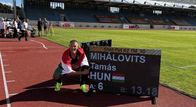 Újabb világsikert ért el a gárdonyi Mihálovits Tamás a Szervátültetettek Világjátékán