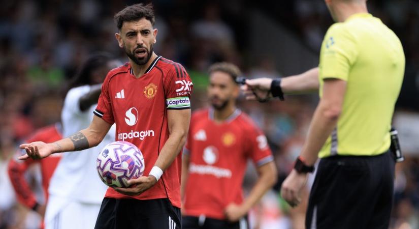 A Manchester United a játékvezetőt okolta, amiért kihagyta a büntetőt