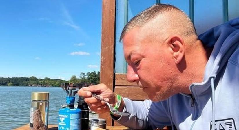 A Barátok Közt sztárjának felejthetetlen hétvégéje a tatai Derítő-tónál