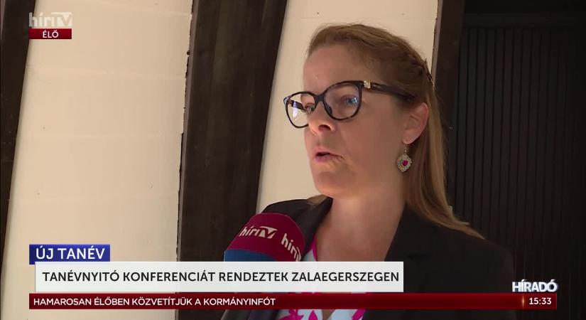 Tanévnyitó konferenciát tartottak Zalaegerszegen  videó
