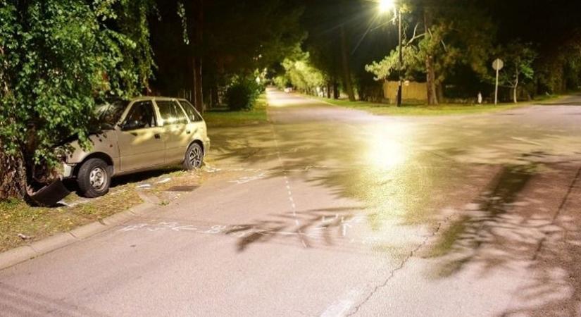 Részegen csapta fának a Suzukit Siófokon