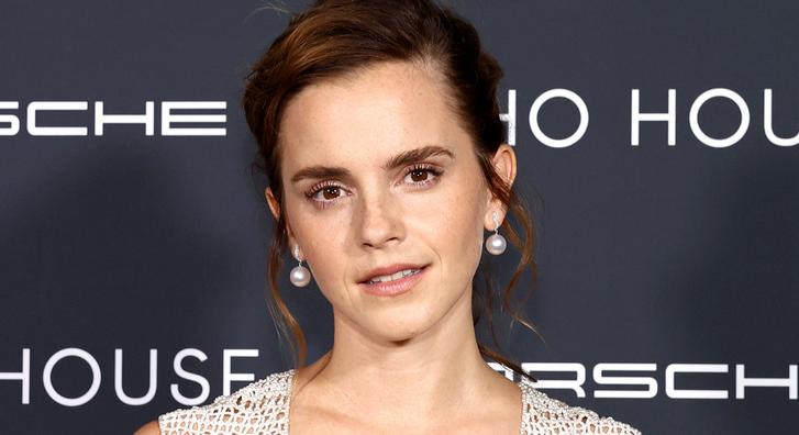 Emma Watson áttetsző csipkeruhájától hangos az internet