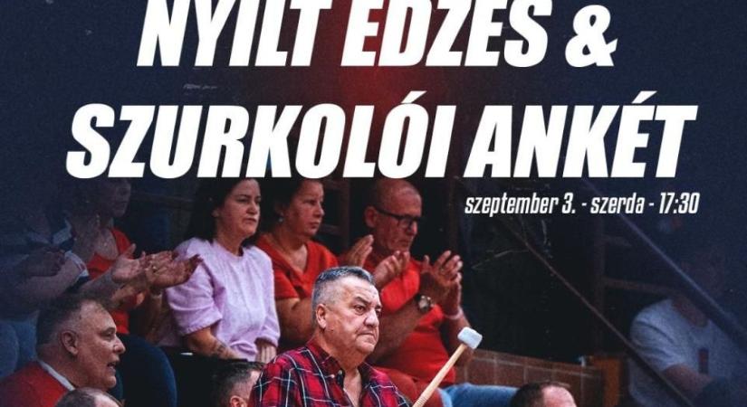 Felkészülési mérkőzés, nyílt edzés és szurkolói ankét
