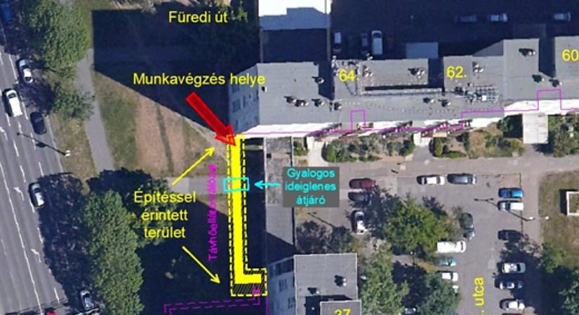 Távhővezetéket újítanak fel Debrecenben, korlátozásokra kell számítani