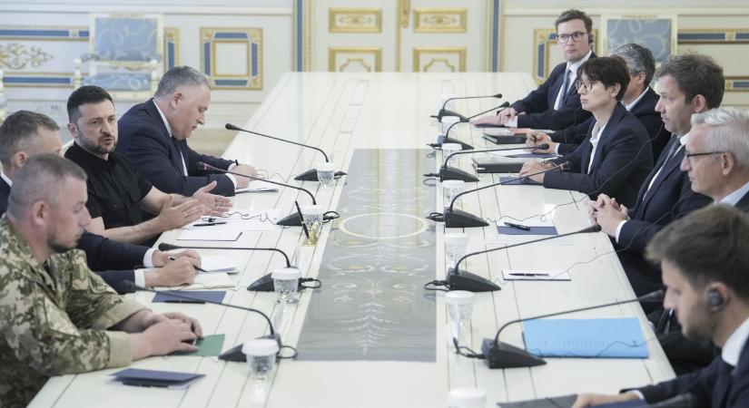 Bődületes német támogatás Ukrajnának