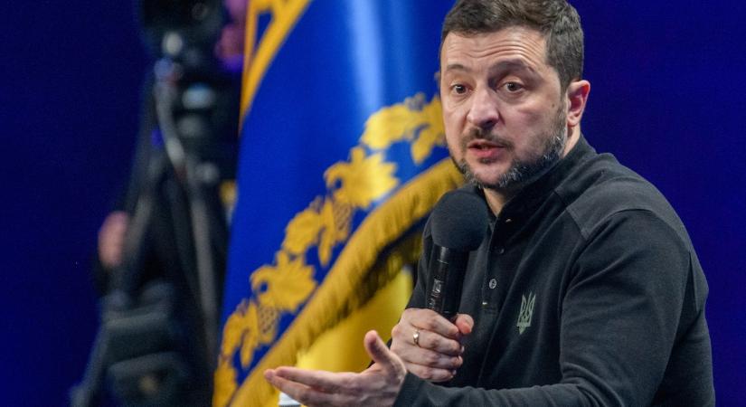Halálos fenyegetést kapott Zelenszkij egy Times-interjúban