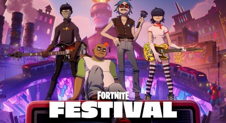 A Gorillaz lesz a Fortnite Festival következő vendége