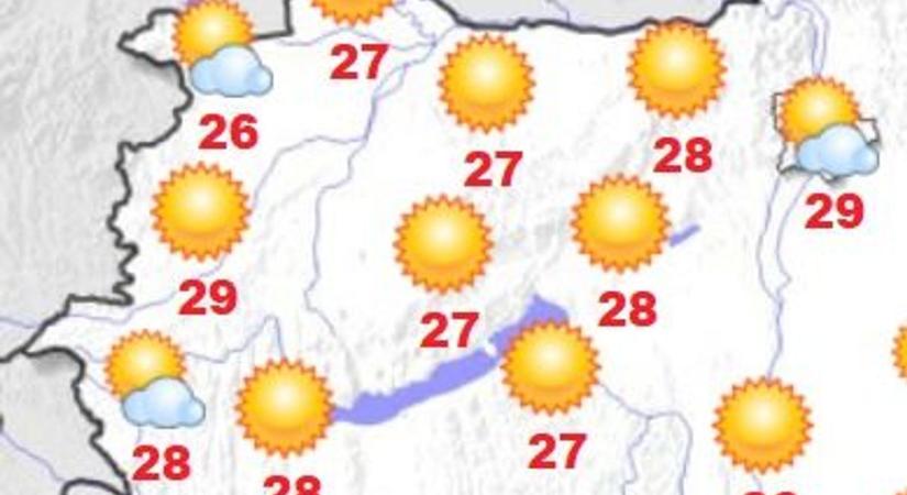 Fokozódik a felmelegedés - visszatérnek a 30 fokok