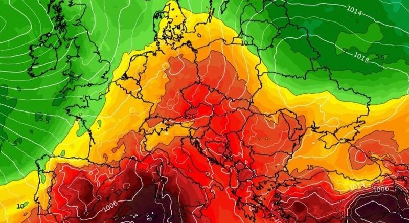 Egyre melegebb levegő árasztja el térségünket