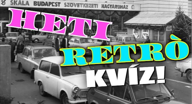 Heti retró kvíz: Nosztalgiázz újabb 10 kérdéssel a régmúlt időkről. Lássuk, mi mindere emlékszel?