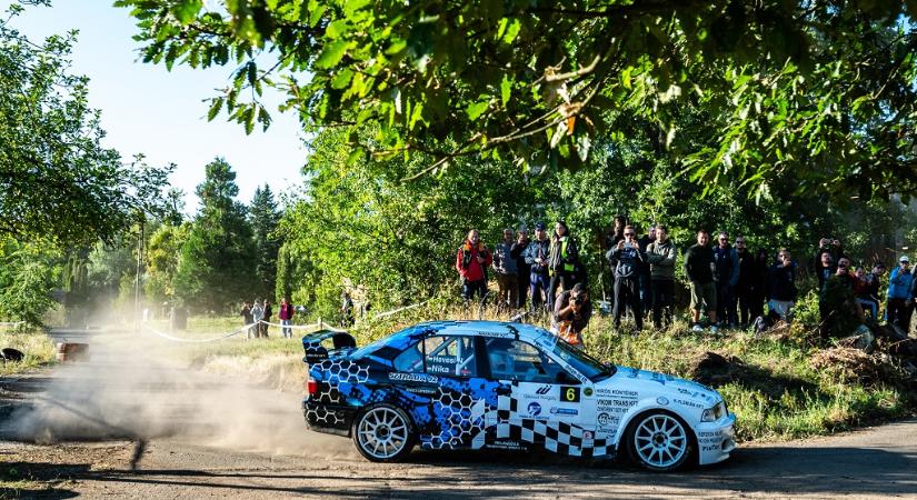 Győzelmekkel és élményekkel teli hétvége az Oroszlány Rallye-n a Horváth Rallye ASE számára