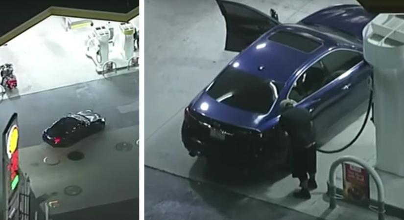 Tankolni is megállt az üldözés közben, mégsem tudták elkapni a Los Angeles-i autótolvajt – videó