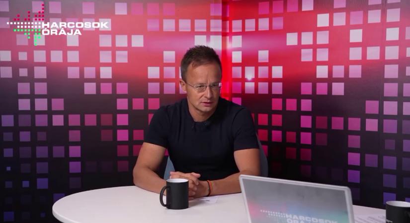 Szijjártó Péter: Elszomorító, hogy a hazai ellenzék és a dollármédia ünnepli Zelenszkij álláspontját  videó