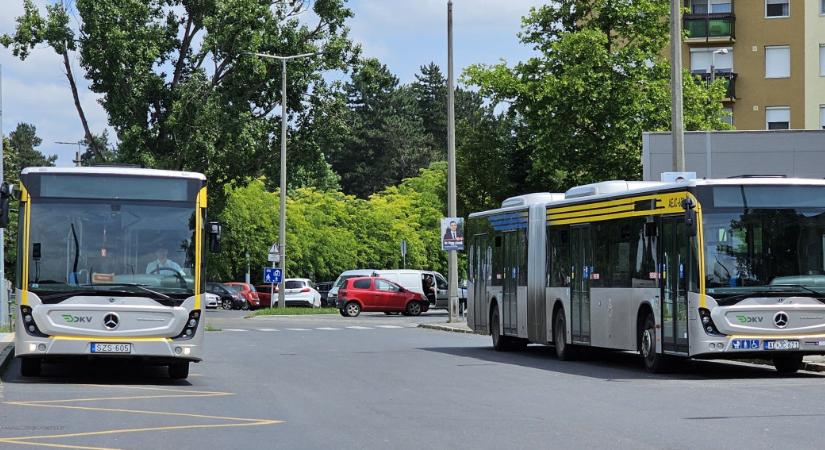 Aszfaltozás miatt kihagyják a Kertváros megállót a debreceni buszok