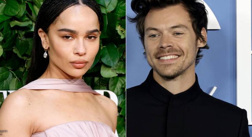 A sármos énekes és a szép színésznő egymásba szerettek: Harry Stylest így kapták le Lenny Kravitz lányával