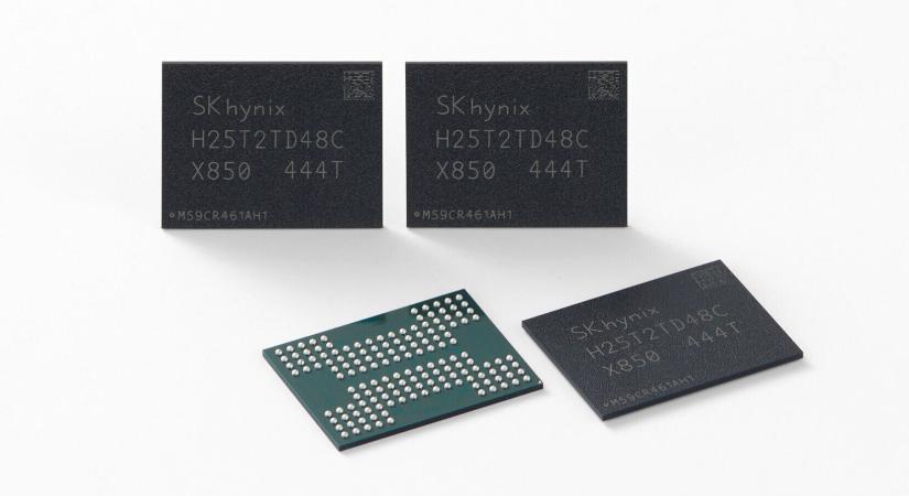 Az SK hynix elsőként kezdte meg a 321 cellarétegből álló QLC NAND Flash memóriachipek sorozatgyártását