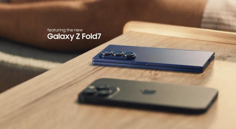 Az iPhone hajthatatlanságán gúnyolódik a Samsung