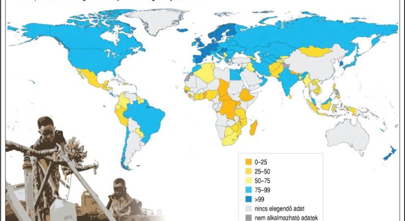 Globális vízválság: minden negyedik emberhez nem jut biztonságos víz