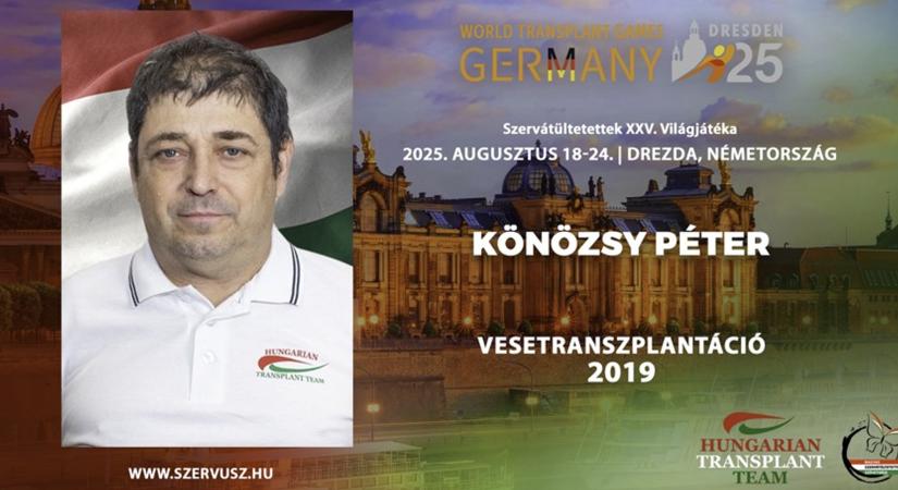 Könözsy Péter dartsban ezüstérmes lett a Szervátültetettek Világjátékán