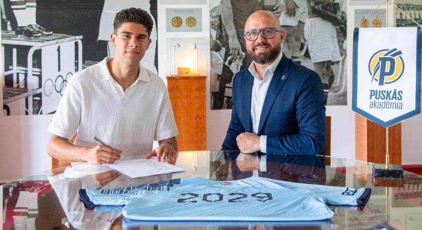 A Puskás Akadémia bejelentést tett az egyik nagy reménység jövőjéről