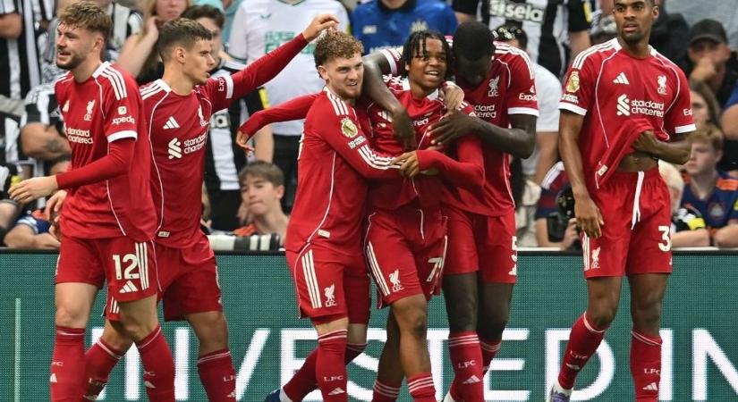 Szoboszlai is őt ünnepelte – Aranylabdáról álmodik a Liverpool új hőse
