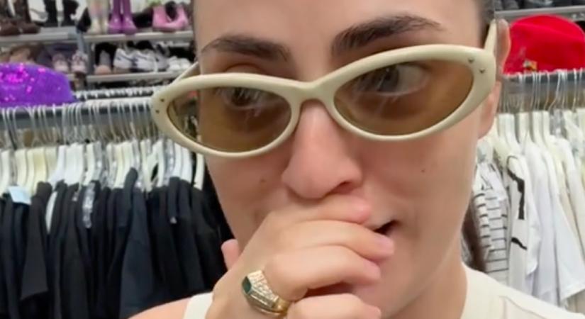 Leesett a nő álla, amikor meglátta ezt a ruhát a turkálóban: aztán a helyzet még jobb lett - Videó