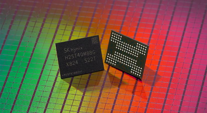 Világelső, 321 cellarétegű QLC-s 3D NAND-ot hozott az SK Hynix