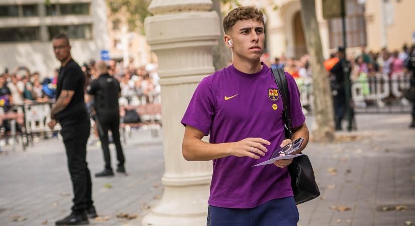 Olyan hivatalos ajánlat érkezett, hogy mérlegeli Fermín López eladását a Barcelona
