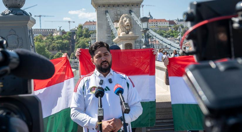 Fidesz: Felháborító, hogy Karácsony Gergely ukrán színekbe öltöztette a Lánchidat