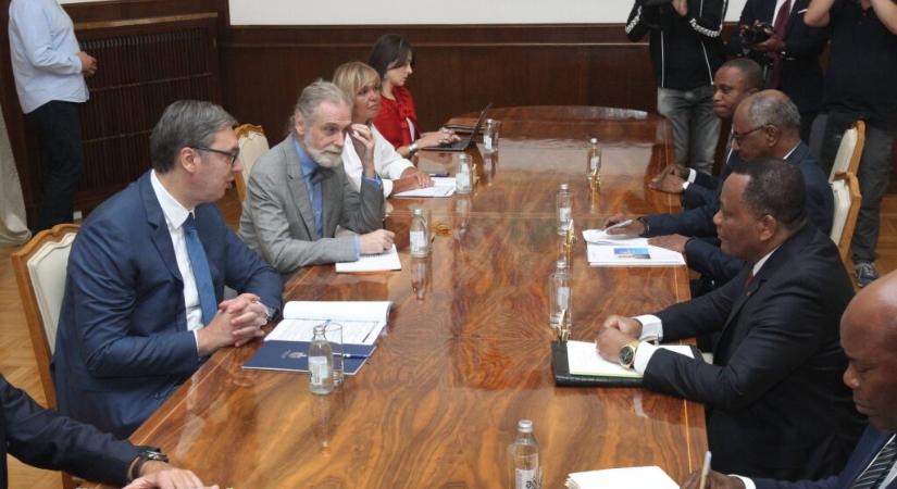 Vučić tovább mélyíti a kapcsolatokat Szerbia és Kongó között