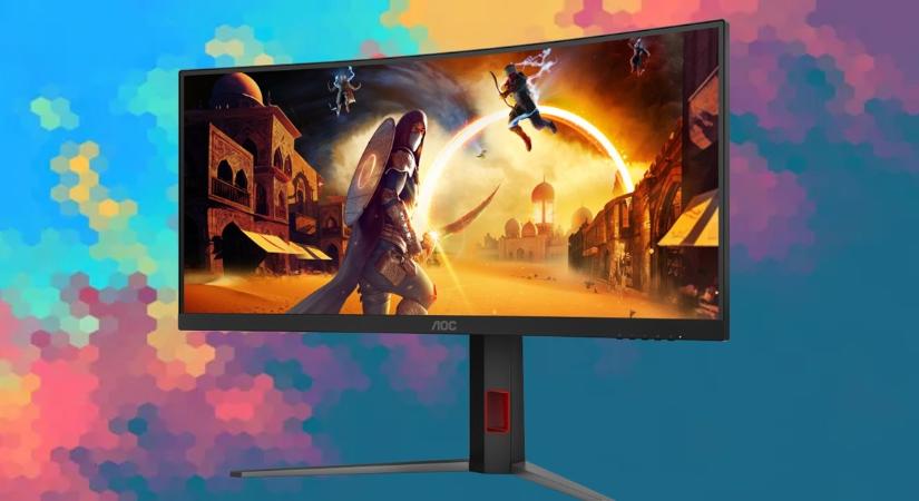 Ilyen felszereltséggel, ilyen árban szinte lehetetlen monitort találni, az AOC CU34G4Z mégis itt van