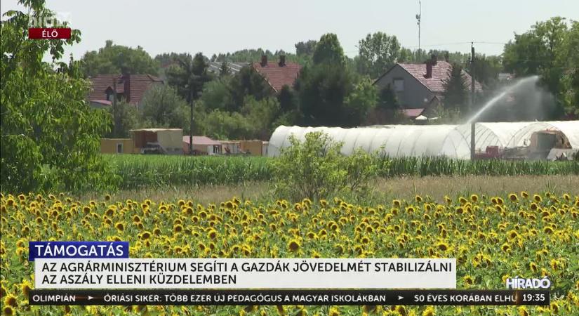 Itthon országszerte több száz szakember dolgozik az aszály elleni küzdelemben  videó
