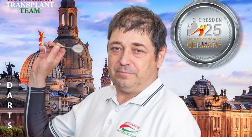 Veseátültetés után tarol a darts-ban az esztergomi sportoló
