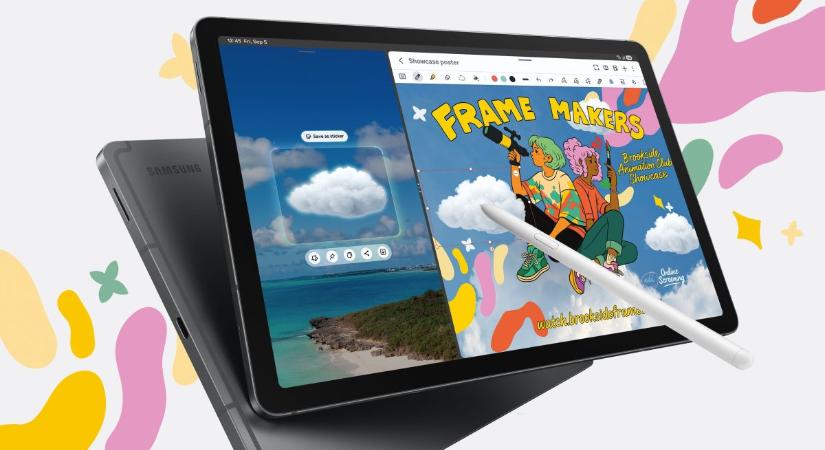 Diákoknak (is) szánja sokoldalú középkategóriás tabletjét a Samsung