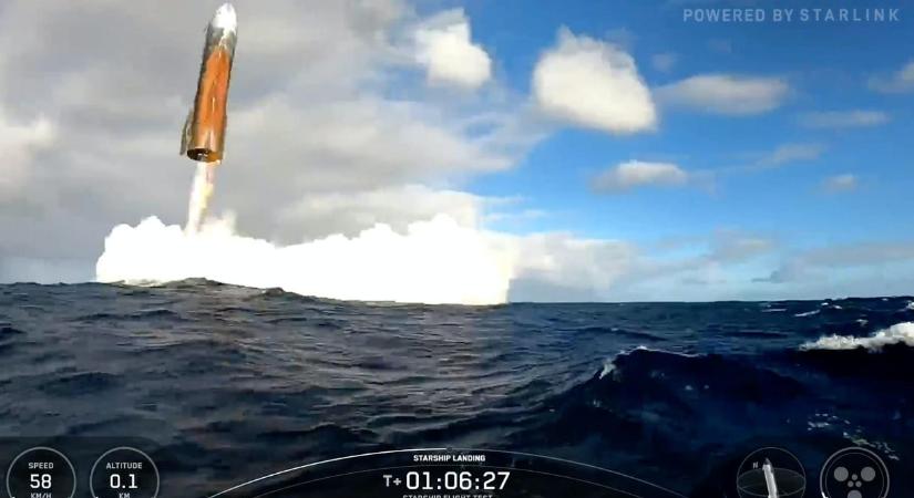 Történelmet írt a SpaceX, először vitt műholdakat az űrbe a Starship űrhajó