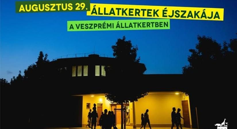Különleges éjszaka: hosszabbított nyitvatartással vár a Veszprémi Állatkert